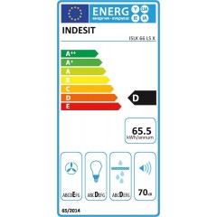 Indesit ISLK 66 LS X Απορροφητήρας Indesit ISLK 66 LS X Απορροφητήρας